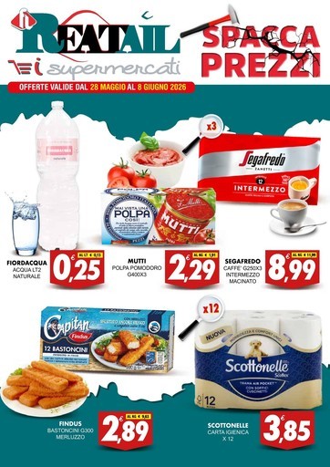 Volantino Reatail Supermercati