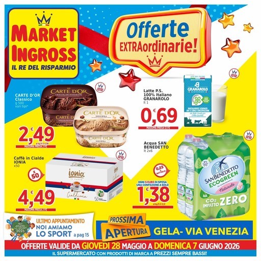 Volantino Market Ingross