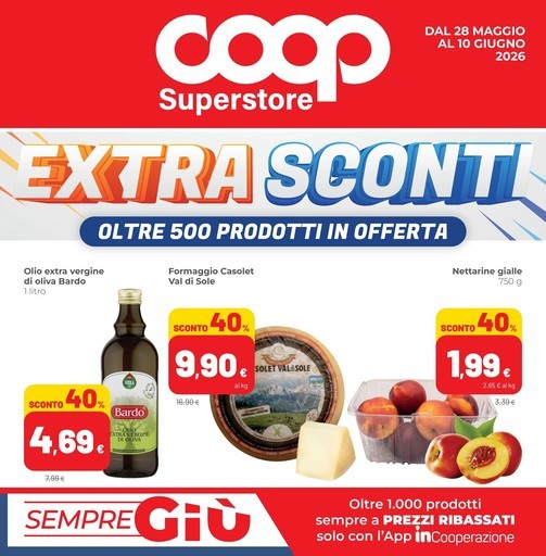 Volantino Coop Alleanza Superstore