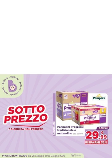 Volantino B di Bimbi