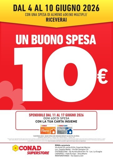 Volantino Conad Superstore