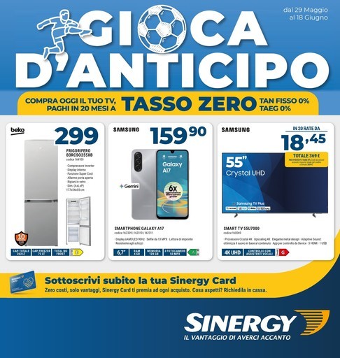 Volantino Sinergy