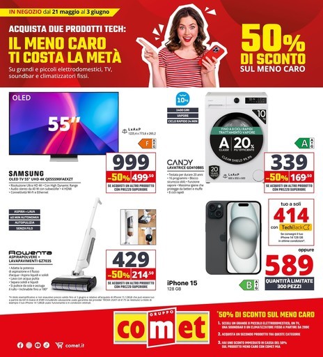 Volantino Comet