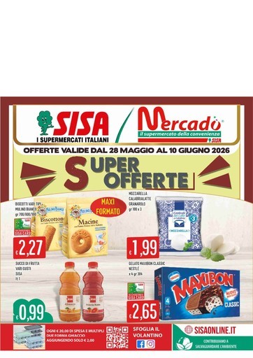Volantino Mercadò