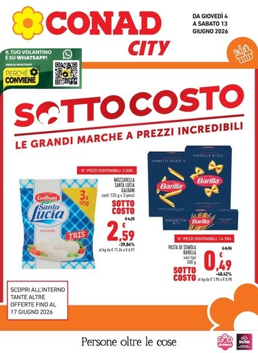 Volantino Conad City