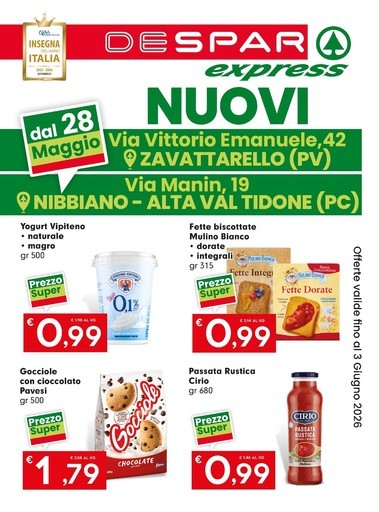 Volantino Despar Express