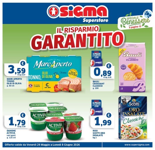 Sigma - Il risparmio grantito