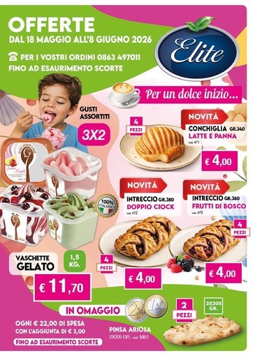 Volantino Elite Surgelati
