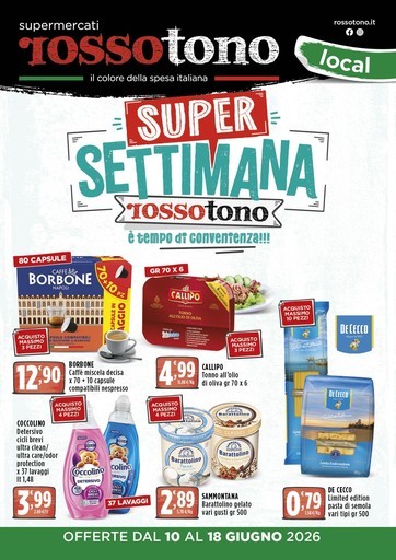 Supermercati Rossotono Local - Super settimana
