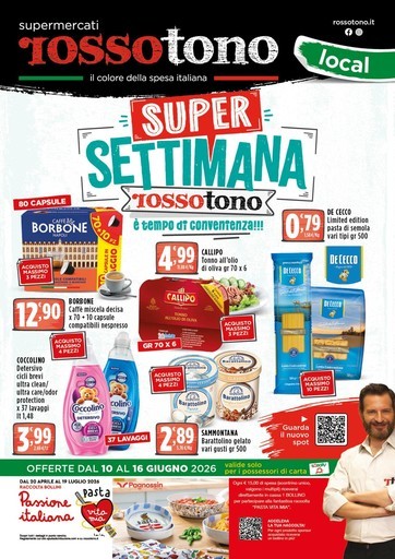 Volantino Supermercati Rossotono Local