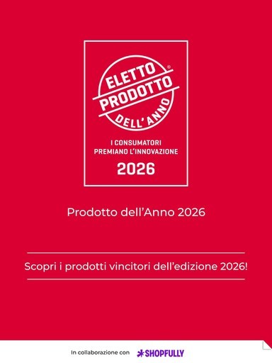 Volantino Eletto prodotto dell’anno