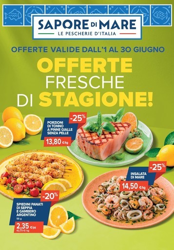 Volantino Sapore di mare