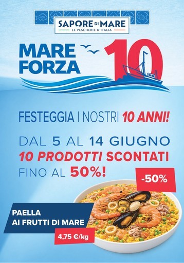 Volantino Sapore di mare