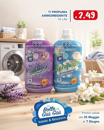 Volantino Le Bolle di Giù Giù