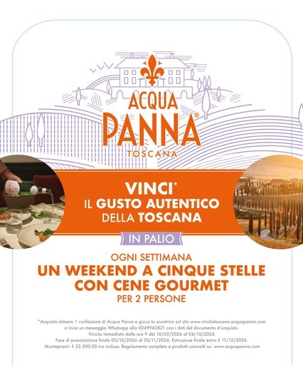 Volantino Acqua Panna Promo