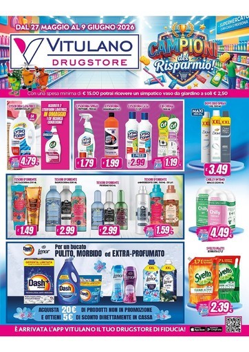 Volantino Vitulano drugstore