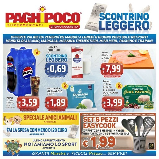 Volantino Paghi Poco
