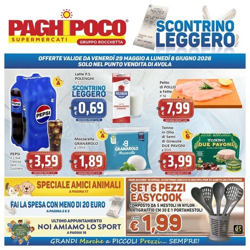 Volantino Paghi Poco