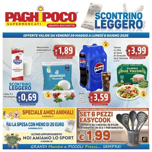Volantino Paghi Poco
