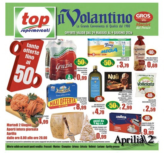 Top Supermercati - Il volantino