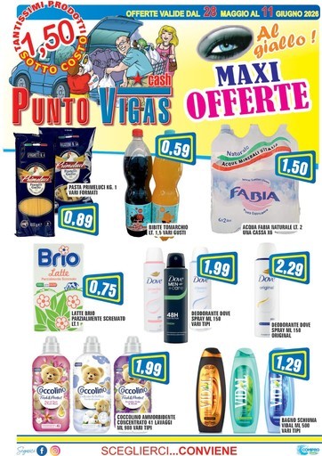 Volantino Punto Vigas