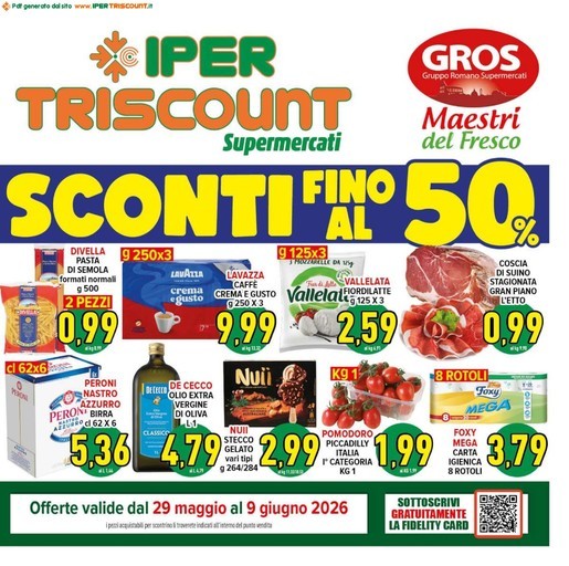 Volantino Ipertriscount