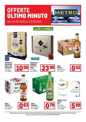 Metro - Offerte Ultimo Minuto - AREA 3
