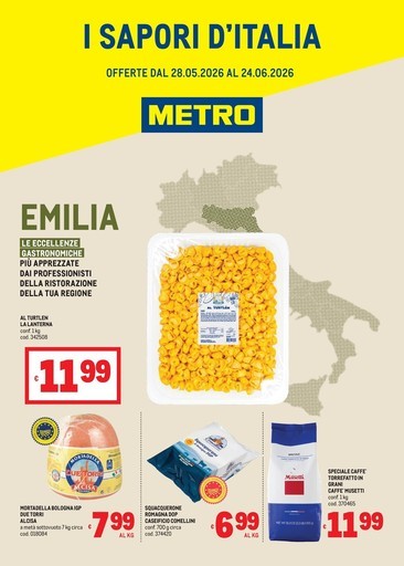 Metro - Sapori dItalia - EMILIA