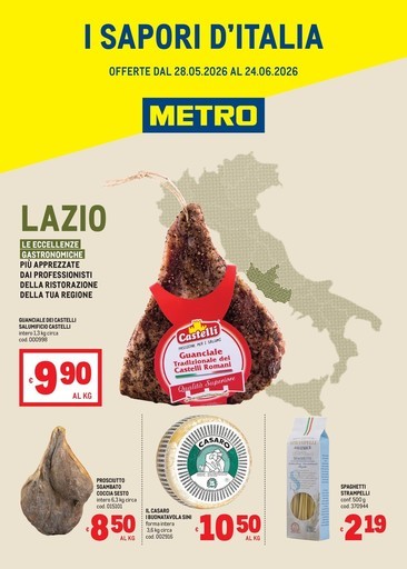 Metro - Sapori dItalia - LAZIO