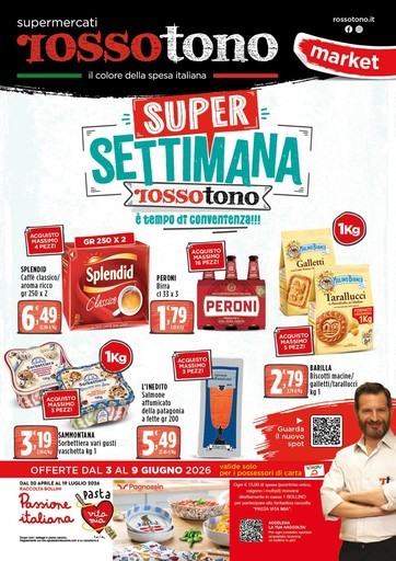 Volantino Supermercati Rossotono Market