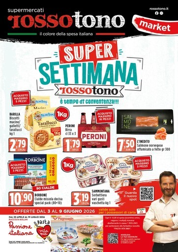 Volantino Supermercati Rossotono Market