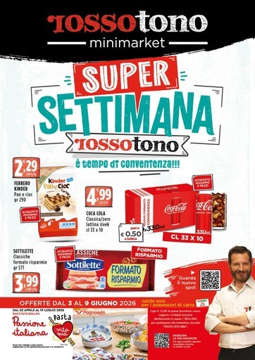 Volantino Rossotono Minimarket