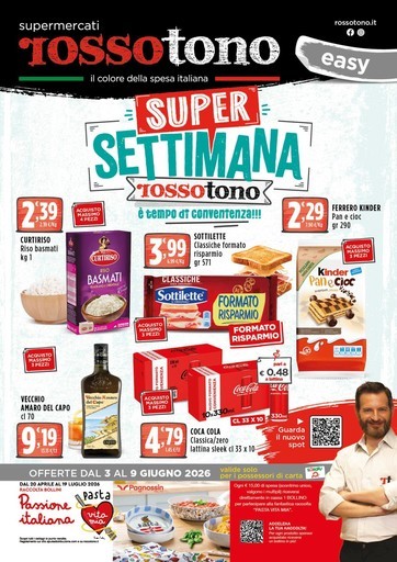 Volantino Supermercati Rossotono Easy