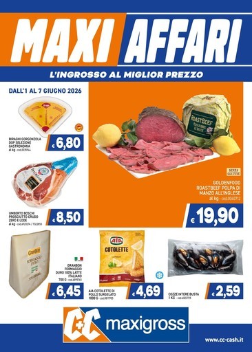 Volantino C+C Cash and Carry