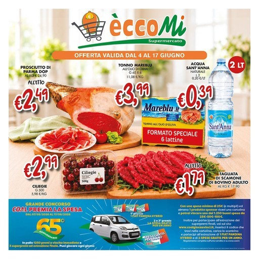 Volantino Supermercati Eccomi