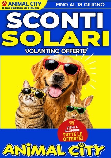 Volantino Animal City