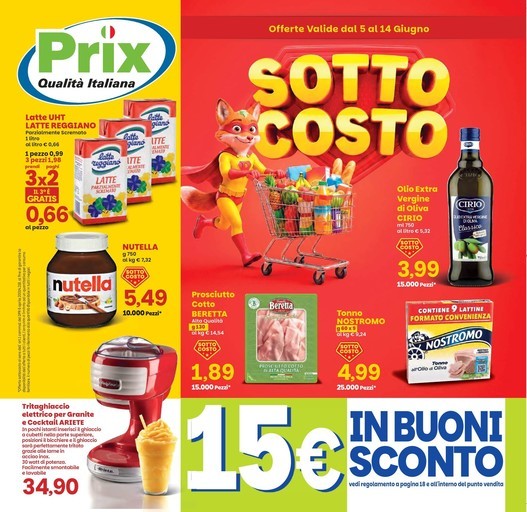 Volantino Prix