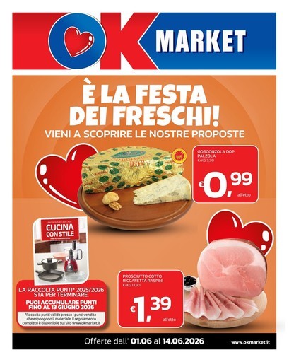 Volantino Ok Market