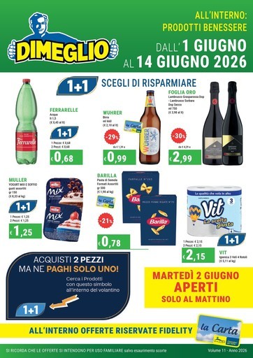 Volantino Dimeglio