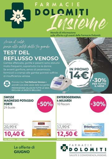 Volantino Farmacie Dolomiti