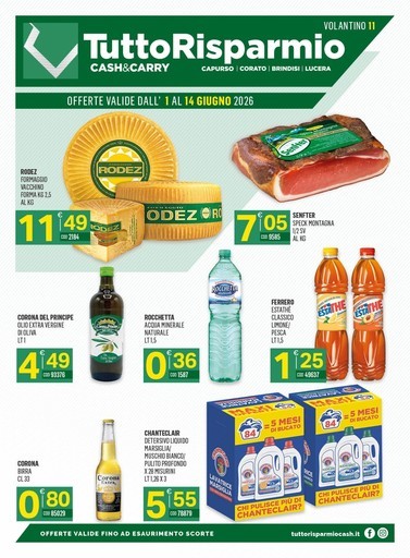 Volantino Tutto Risparmio Cash&Carry