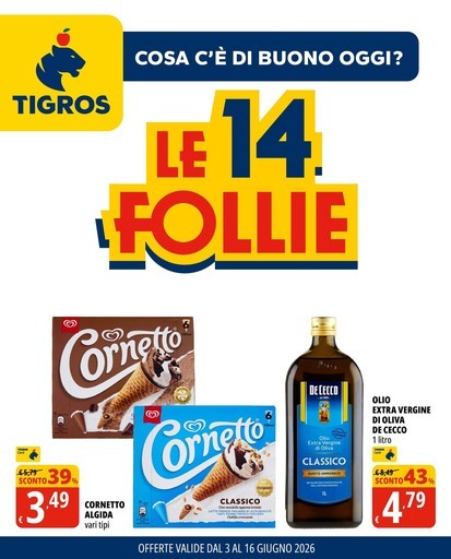 Volantino Tigros