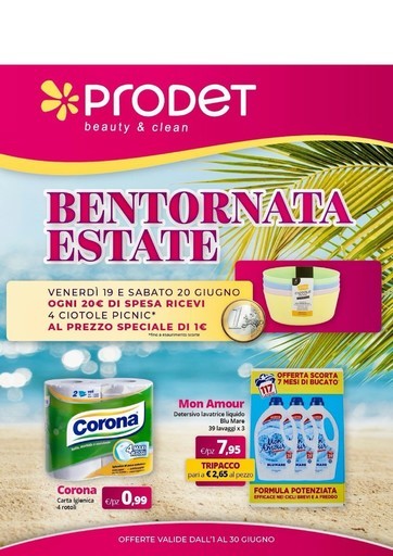 Volantino Prodet