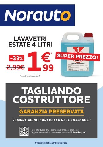 Volantino Norauto