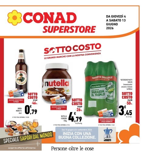 Volantino Conad Superstore