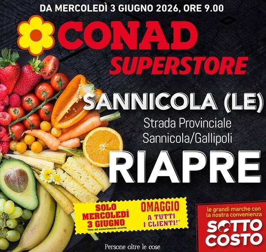 Conad Superstore - RIAPERTURA!