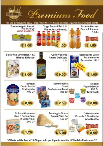 Volantino Malinconico Maxi Alimentari