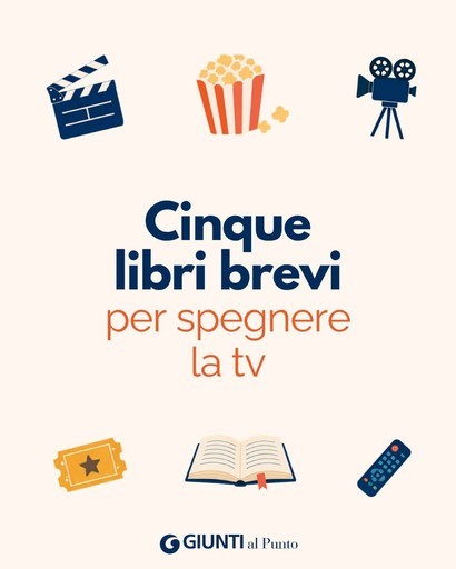 Giunti al Punto Librerie - Cinque libri brevi per spegnere la tv