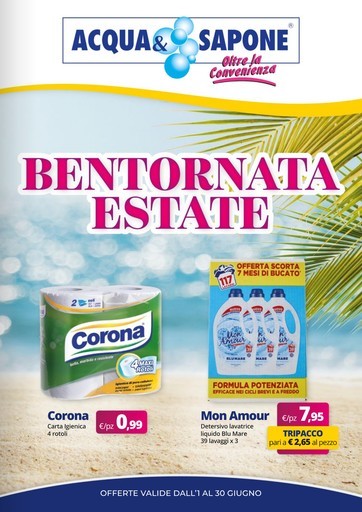 Volantino Acqua e Sapone
