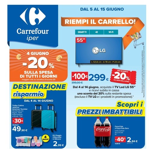 Volantino Carrefour Iper